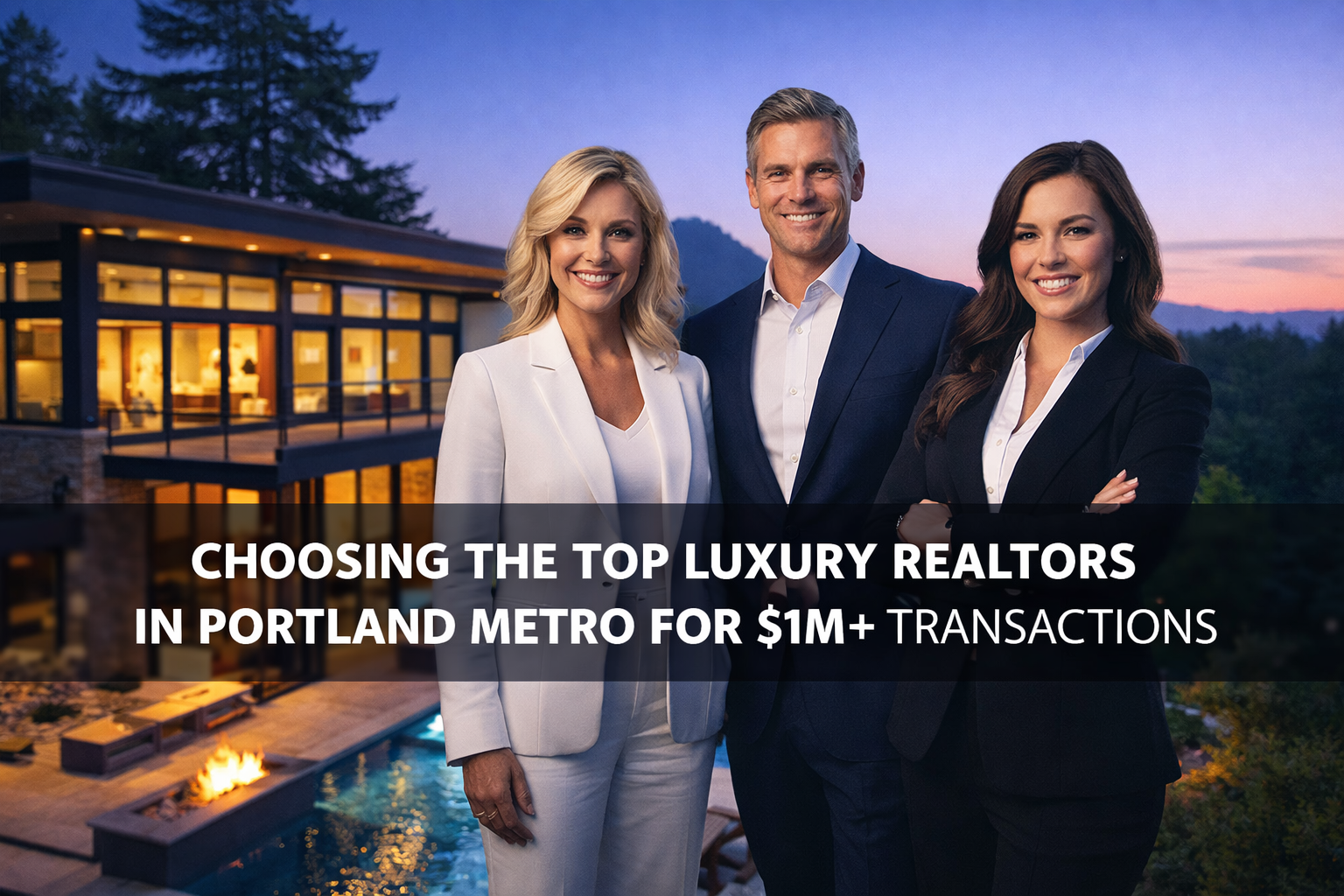 Choosing the Top Luxury Realtors in Portland Metro for $1M+ Transactions